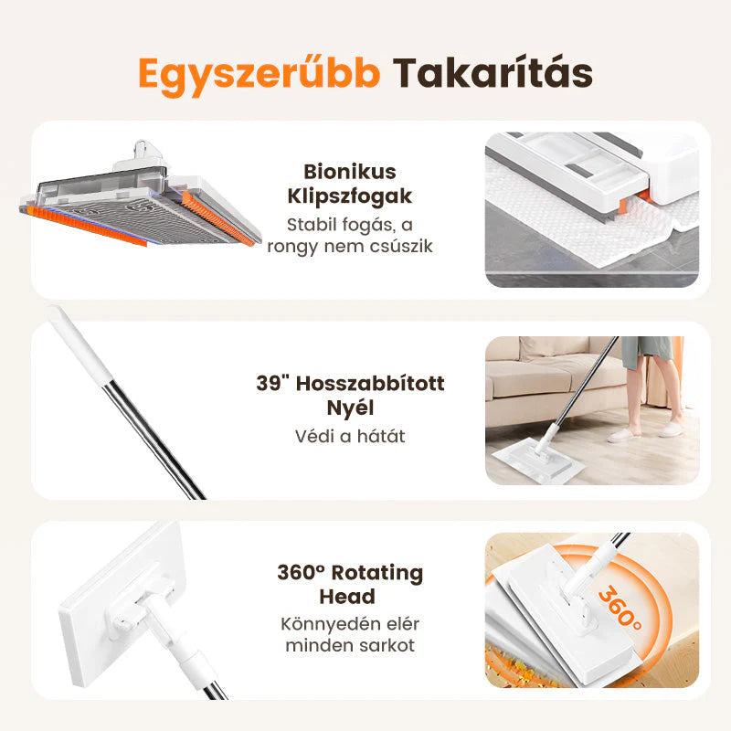 🧹Avtomatska krpa za brisače za enkratno uporabo