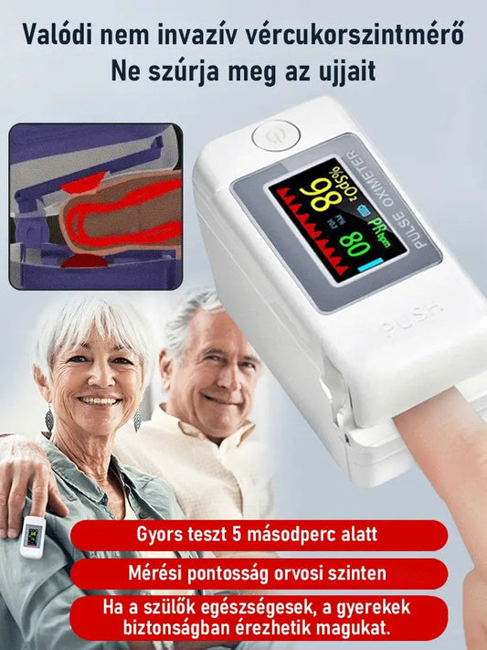 🔥Német Medisana pulzoximéter