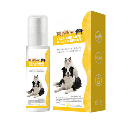 Kártevőriasztó spray háziállatoknak gyengéd formulával