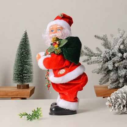 🎅Elektromos zenélő Mikulás játék