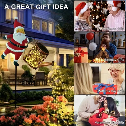 🎅Karácsonyi napelemes vízforraló fények