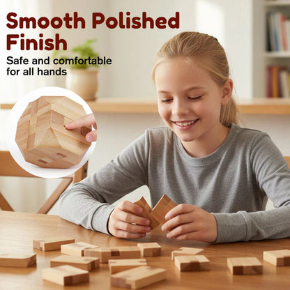 Klasszikus fa kirakós Lubań