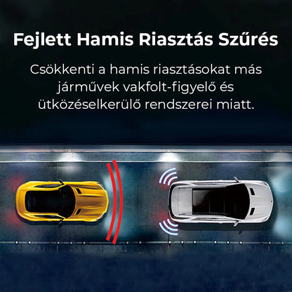 Intelligens autó sebességmérő radardetektor