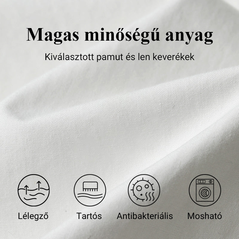 🌼Női pamut & vászon kerek nyakú nyomtatott ruha