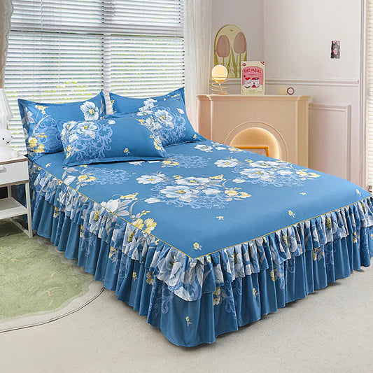 ⏳Korlátozott ideig 50% kedvezmény⏰3 darabos rakott hálószoknya szett🛏️