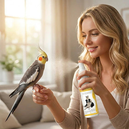 Kártevőriasztó spray háziállatoknak gyengéd formulával