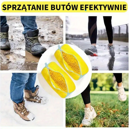 Tartós mosógépben mosható zsákok minden típusú lábbelihez