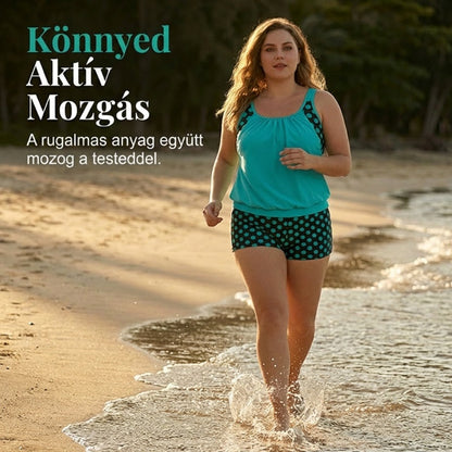 🏖️[S–3XL]👙 Női kétrészes fürdőruha pöttyökkel