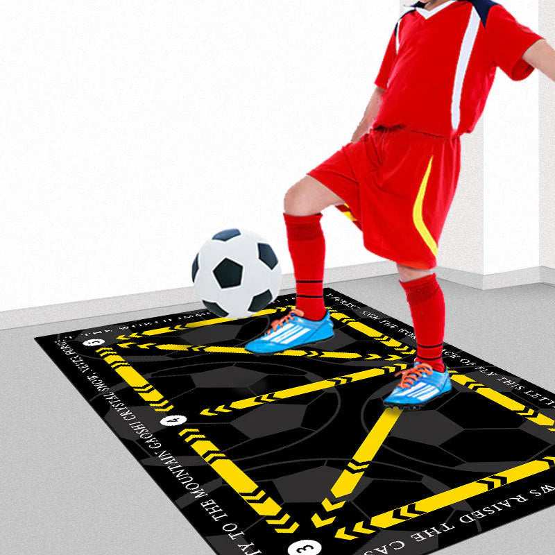 ⚽Futball edzőszőnyeg minden tudásszinthez (csúszásgátló, csendes)