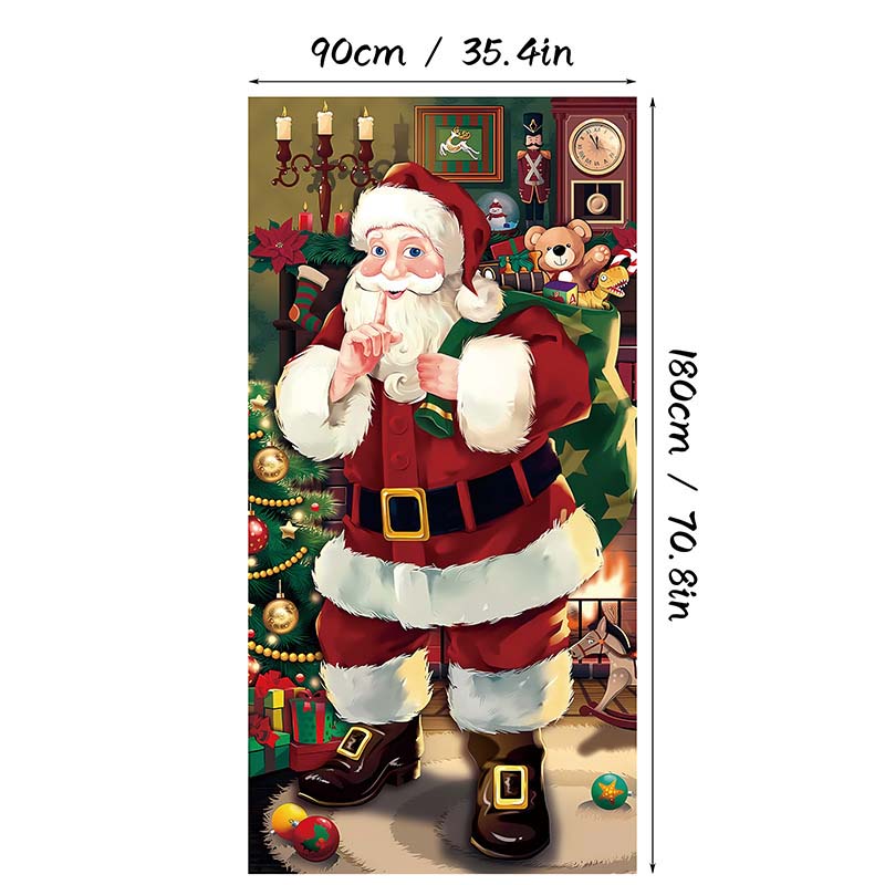 ⏰Ünnepi akció 70% kedvezménnyel!!🎄Karácsonyi ajtópanel azonnali ünnepi dekorációhoz