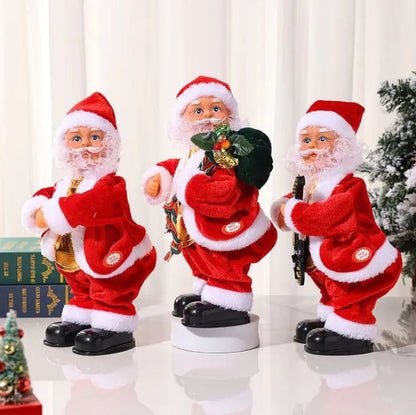 🎅Elektromos zenélő Mikulás játék