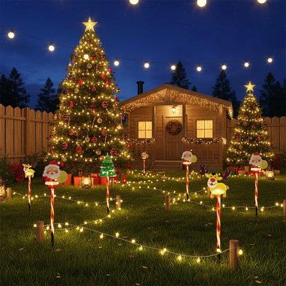 🎄🎁6 darabos mozgó karácsonyi égősor