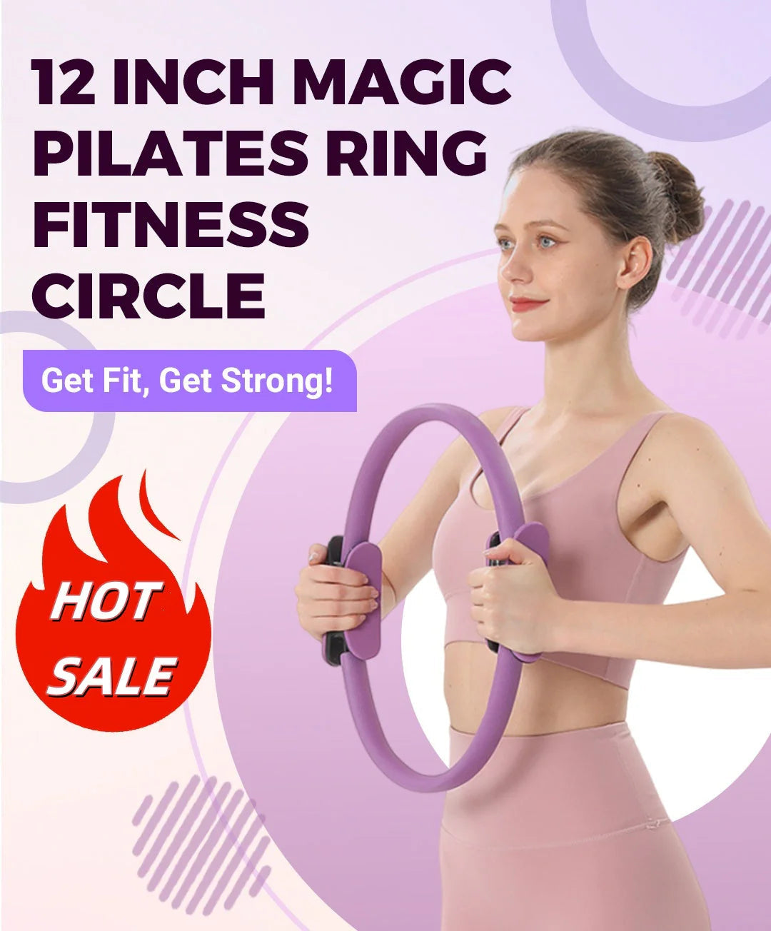 Edzői fitnesz Pilates gyűrű