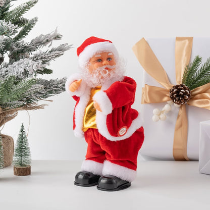 🎅Elektromos zenélő Mikulás játék