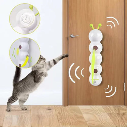 🐛Interaktív elektromos hernyós macskajáték
