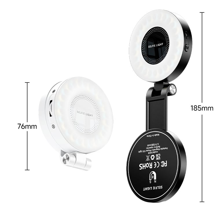 💥AZ AKCIÓ UTOLSÓ NAPJÁN 49% KEDVEZMÉNY💥3 az 1-ben mágneses szelfi szépséglámpa telefonokhoz