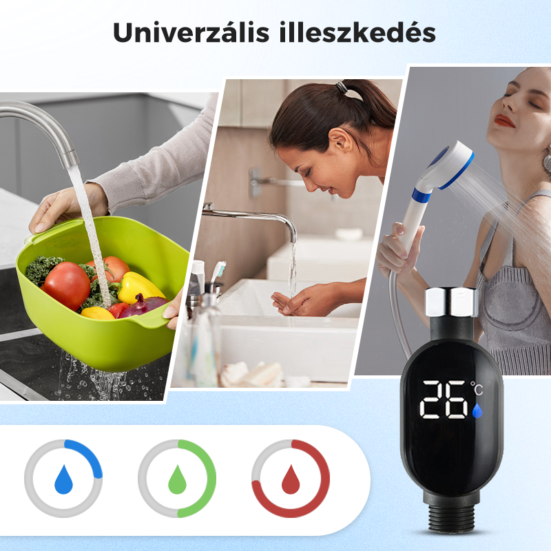 🔥Közvetlen gyári értékesítés🔥Zuhanyzó hőmérő
