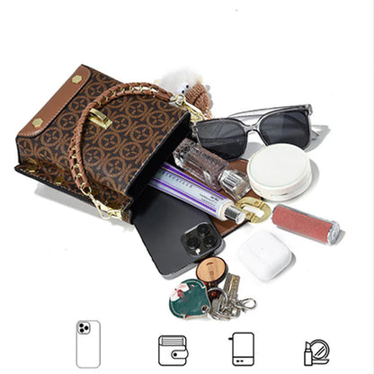 📢Utolsó napi akció 60% kedvezménnyel!!⏰Divatos női crossbody táska elegáns bőrből