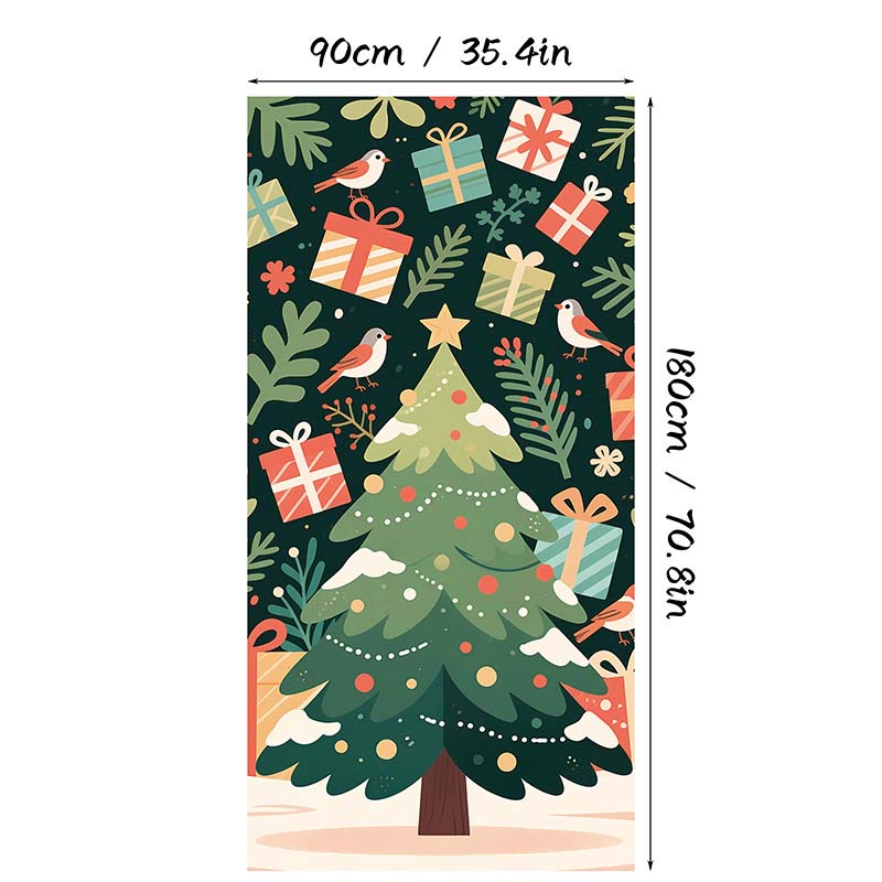 ⏰Ünnepi akció 70% kedvezménnyel!!🎄Karácsonyi ajtópanel azonnali ünnepi dekorációhoz