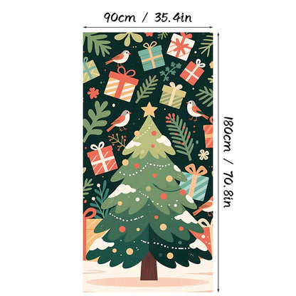 ⏰Ünnepi akció 70% kedvezménnyel!!🎄Karácsonyi ajtópanel azonnali ünnepi dekorációhoz