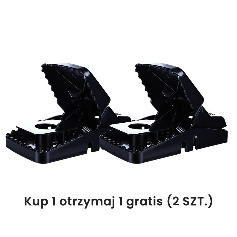 Újrafelhasználható patkánycsapda nagyon érzékeny kioldó mechanizmussal