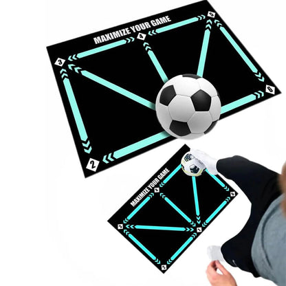 ⚽Futball edzőszőnyeg minden tudásszinthez (csúszásgátló, csendes)