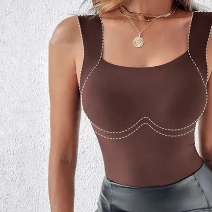 🌟 2025 legnépszerűbb terméke 💖 (M-3XL) Alakformáló felső beépített melltartóval 💃