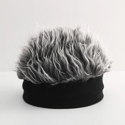 🧢 Hip-hop parókasapka✨ Uniszex dizájn - Természetes megjelenés, egész napos kényelem!