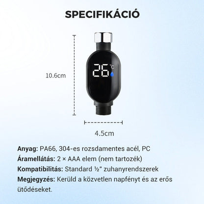 🔥Közvetlen gyári értékesítés🔥Zuhanyzó hőmérő