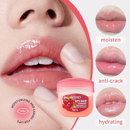 8 darabos gyümölcsízű ajakápoló készlet 🍓: szájfények + éjszakai balzsamok + átlátszó rúzsok + hidratáló maszkok – tökéletes ajándék bulikra és különleges alkalmakra! 🎉