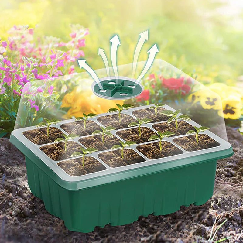 🌱 Palántatálca beépített termesztőlámpával