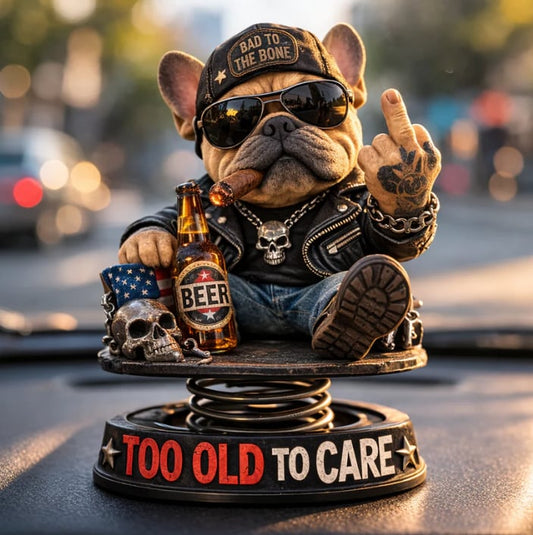 ⏰Akció: Spórolj 49%-ot – Túl öreg ahhoz, hogy törődj vele Dashhoard Bobblehead (3D)