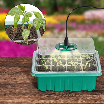 🌱 Palántatálca beépített termesztőlámpával