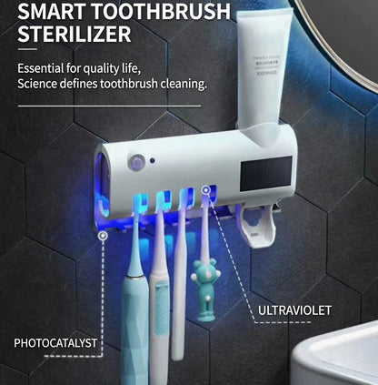 UV-sterilizáló fogkefetartó