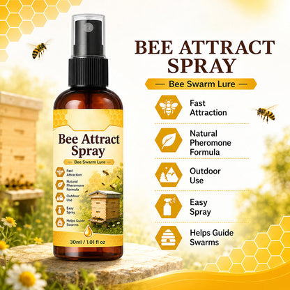 Természetes, kültéri méhcsalogató spray