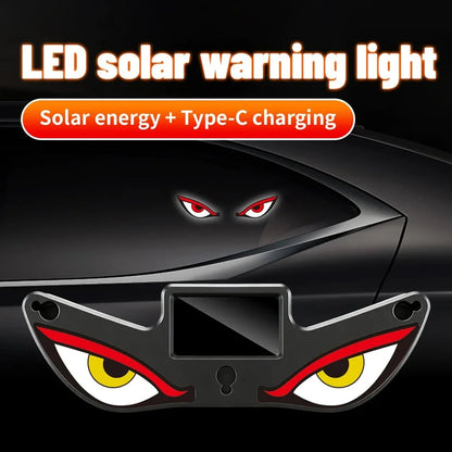 🔥Utolsó nap – 49% kedvezmény – 🚗Demon Eye napelemes LED-es autólámpa