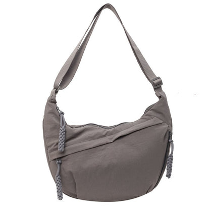 Designer közvetlen értékesítés👜Női divatos egyszínű nejlon keresztpántos táska