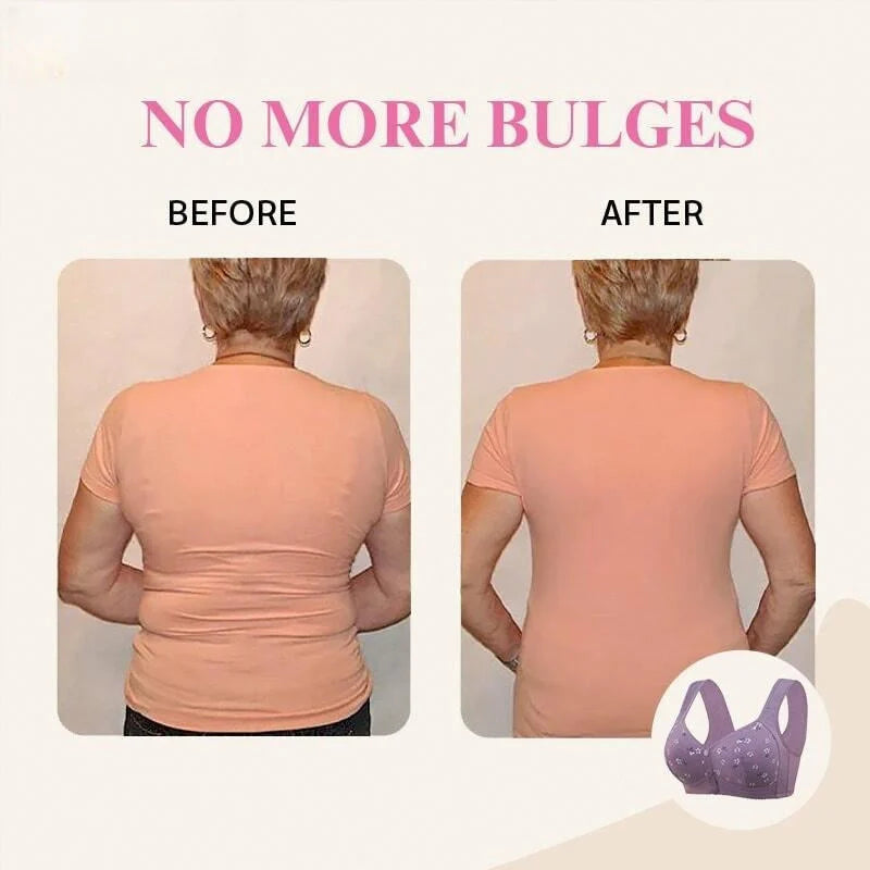 Kényelmes és praktikus, elölről záródó melltartó