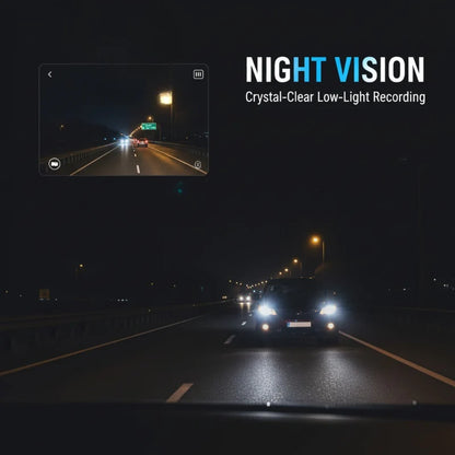 📷 Fedélzeti kamera 1080P Full HD – Wi-Fi, Éjjellátó & G-szenzor | Autós kamera, baleseti bizonyíték 🚗🌙📡