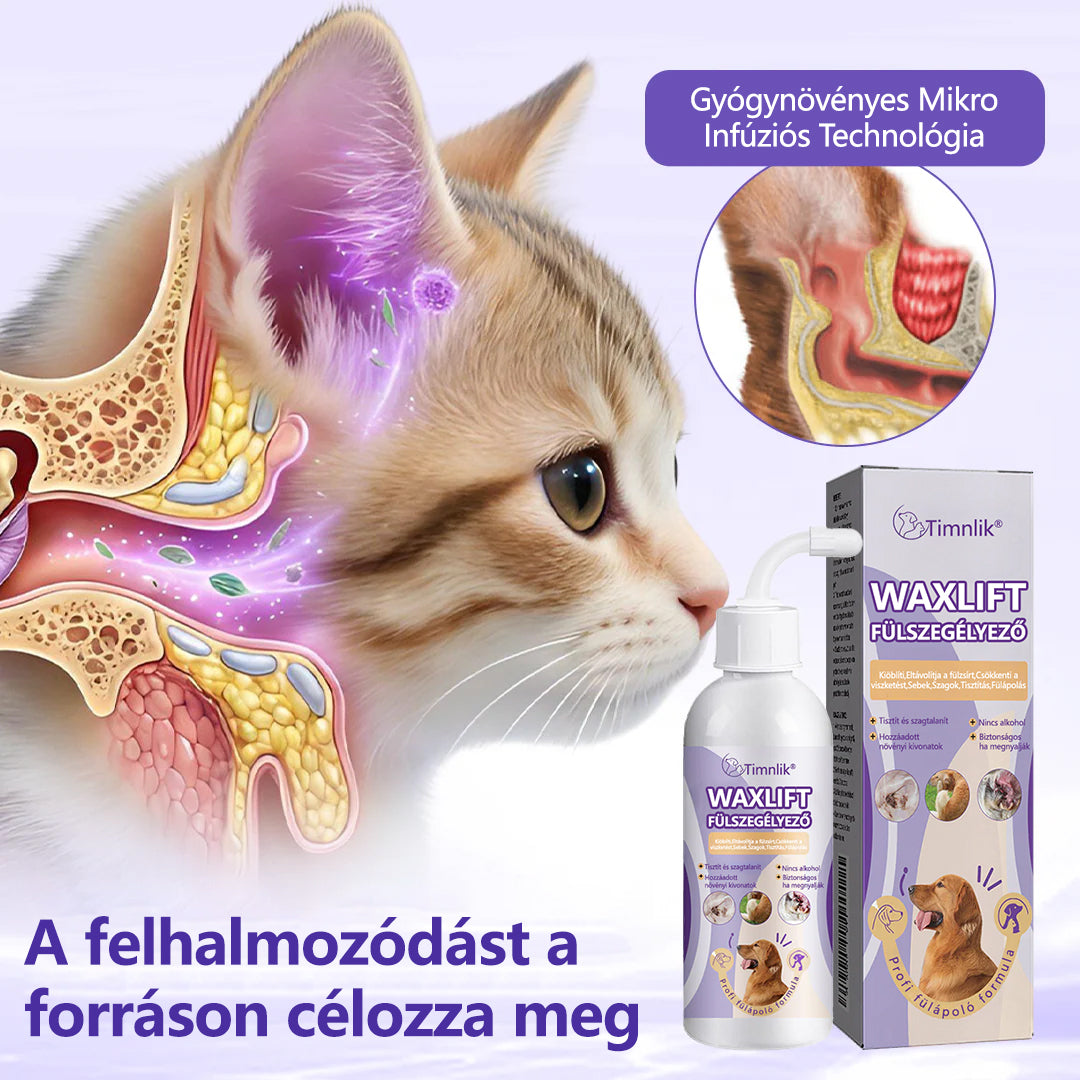 Timilk® WaxLift fülöblítő háziállatoknak🔥