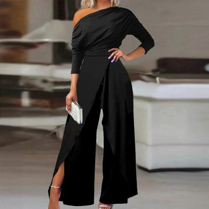⏳Időben Korlátozott Akció⏰Elegáns Női Egyvállas Overall