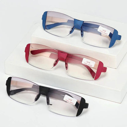 🕶️ Blue light-blocking, eye strain-reducing glasses – for both distance and close-up vision | 2-in-1