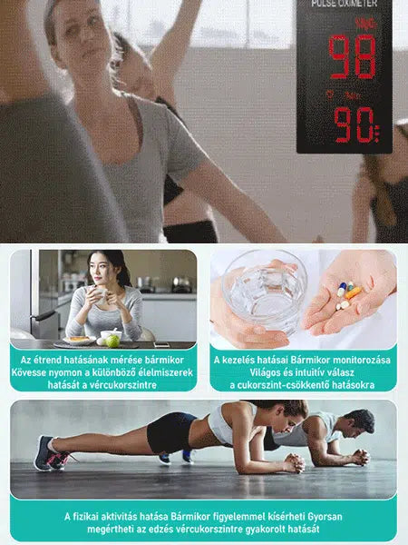 🔥Német Medisana pulzoximéter