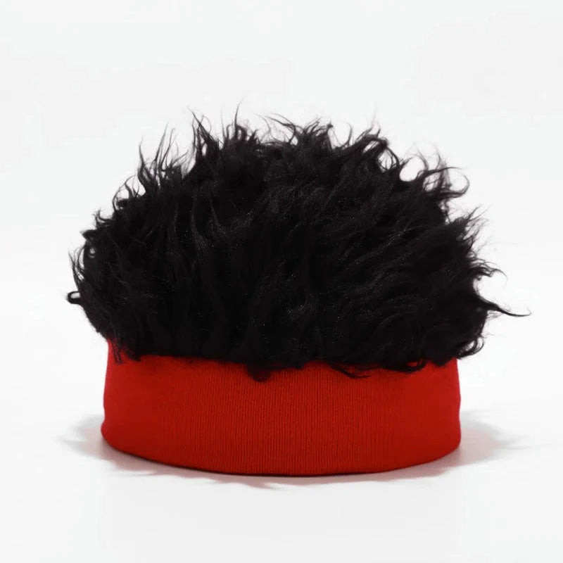 🧢 Hip-hop parókasapka✨ Uniszex dizájn - Természetes megjelenés, egész napos kényelem!