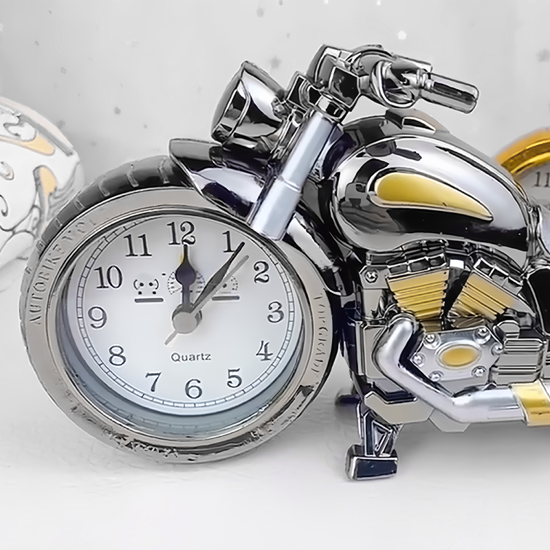 🎅 ÜNNEPI KIÁRUSÍTÁS🏍️⏰Kreatív Motoros Ébresztőóra🎁