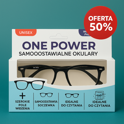 OnePower™ - Intelligens, önbeálló szemüveg kékfény-szűrővel