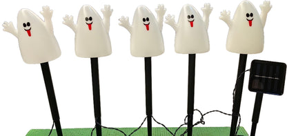 👻🎁6 db-os LED napelemes halloweeni talajfények