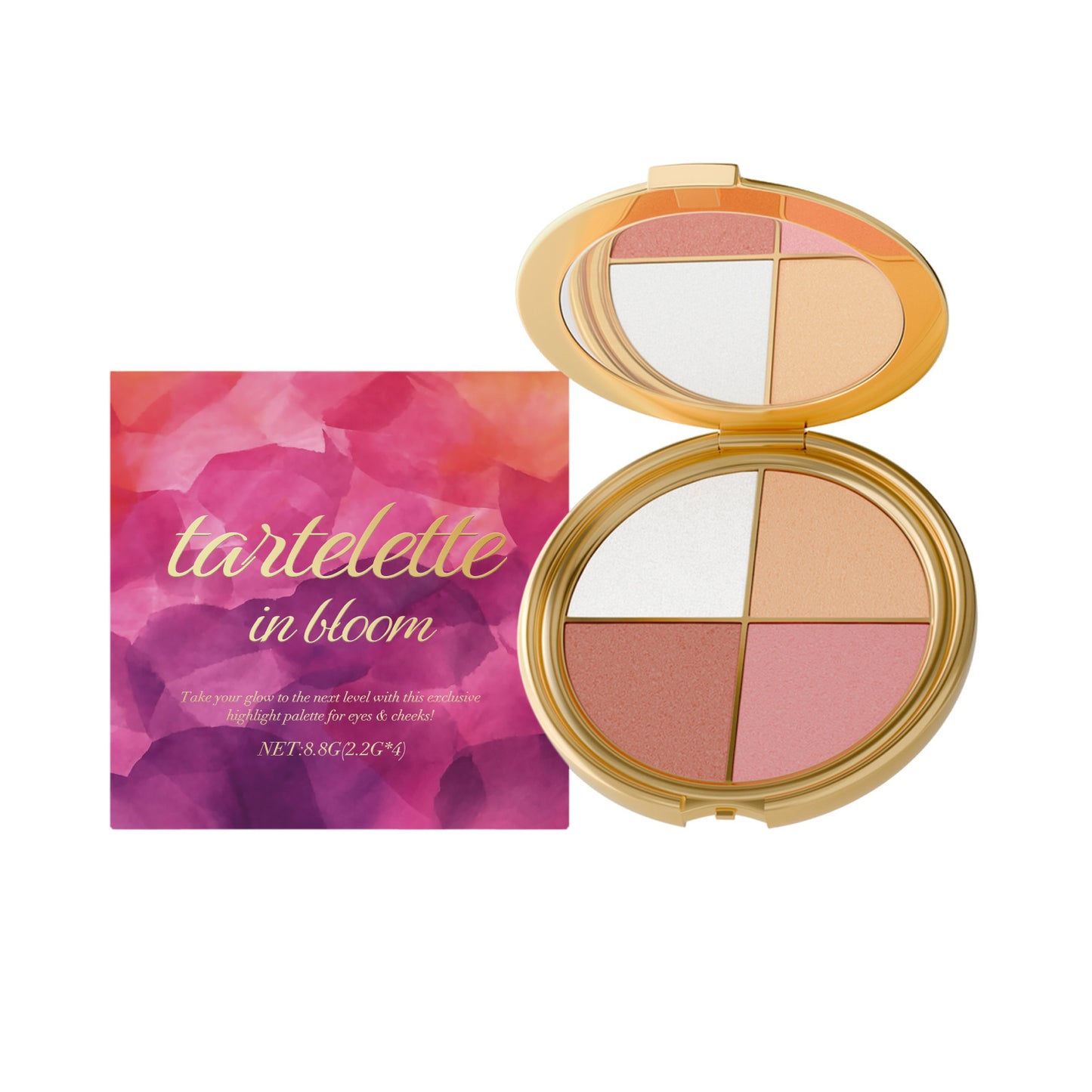 Glow Gallery highlightingeye & cheek palette