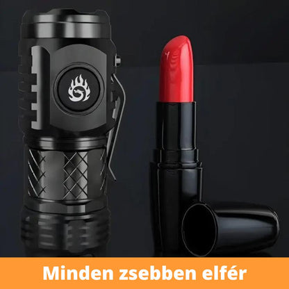 Szuper erős mini zseblámpa
