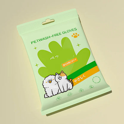 🐱Kesztyűk állatok öblítés nélküli tisztításához és szagtalanításához
